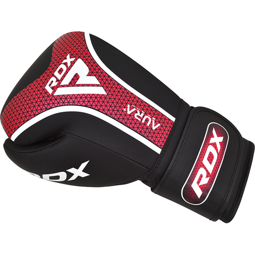 RDX - T17 Aura Plus Boxing Gloves - Red/10oz