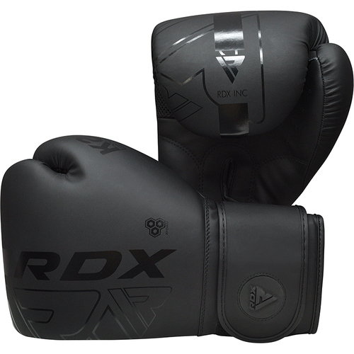 RDX - F6 Kara Boxing Gloves - Black/12oz